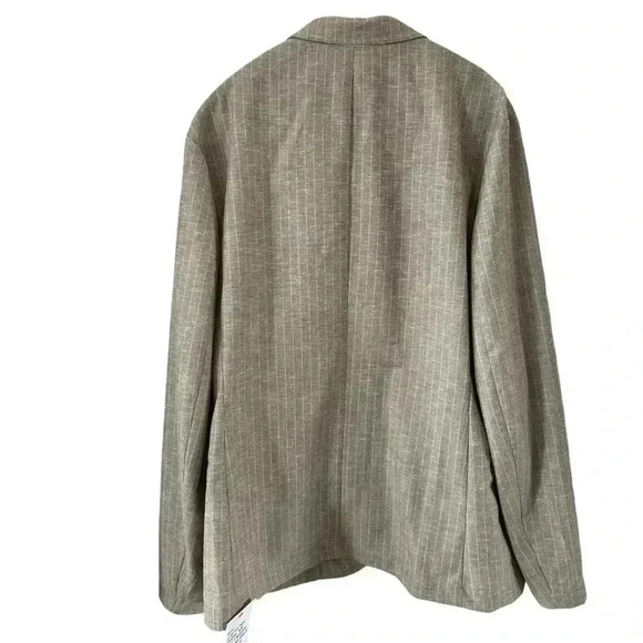 ASOS Pinstripe Slim Fit Light Grey Sports Coat
Office Business Casual 40 Reg - Picture 2 of 8